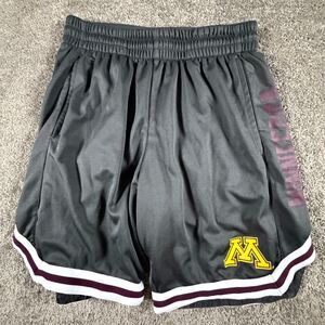 Minnesota Golden Gophers Colosseum Athletic Shorts Men's L Gray Used